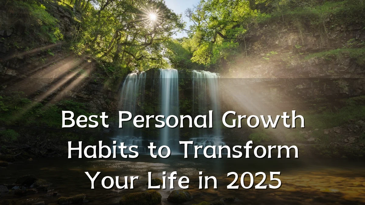 Best Personal Growth Habits to Transform Your Life in 2025