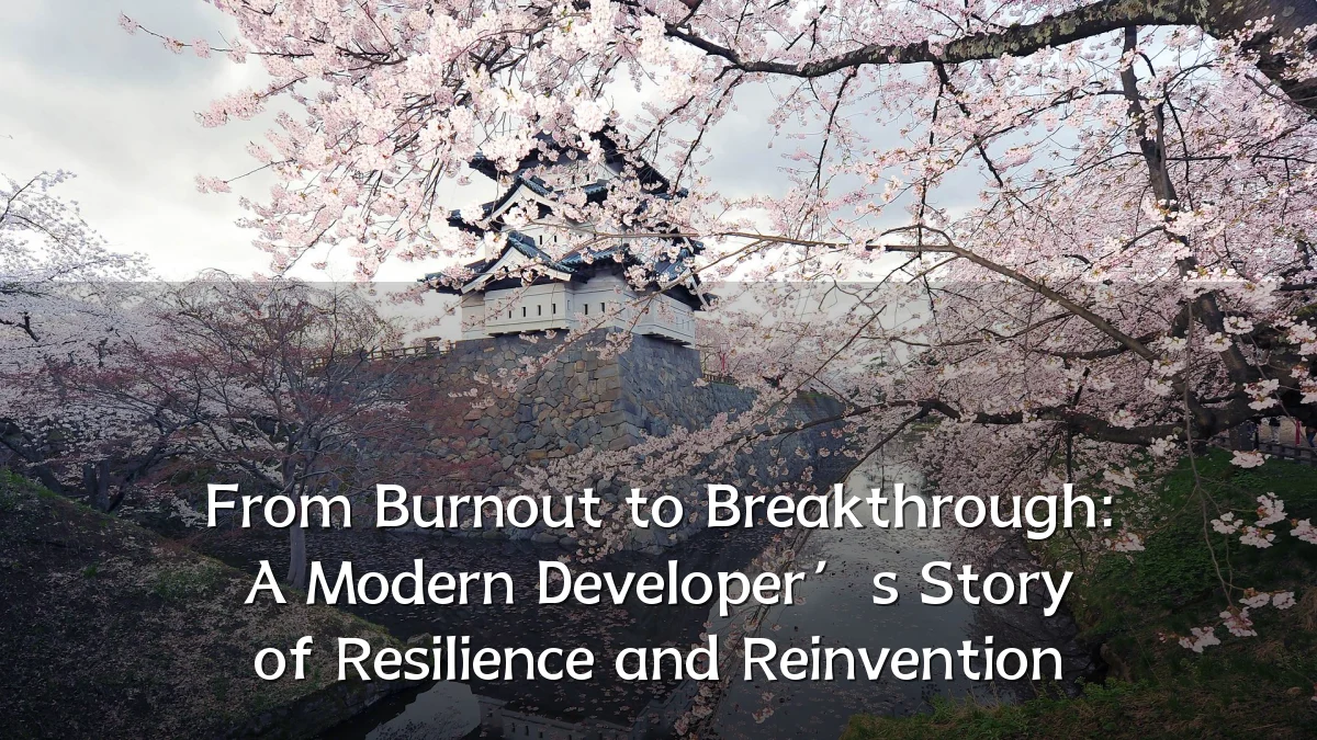 From Burnout to Breakthrough: A Modern Developer’s Story of Resilience and Reinvention