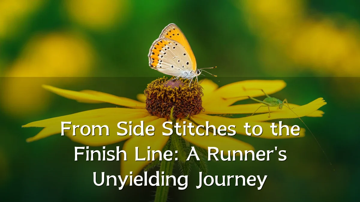 From Side Stitches to the Finish Line: A Runner's Unyielding Journey