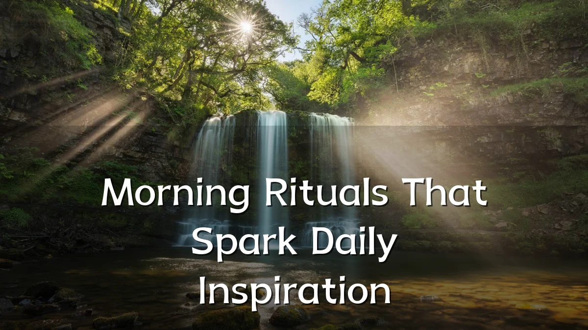 Morning Rituals That Spark Daily Inspiration