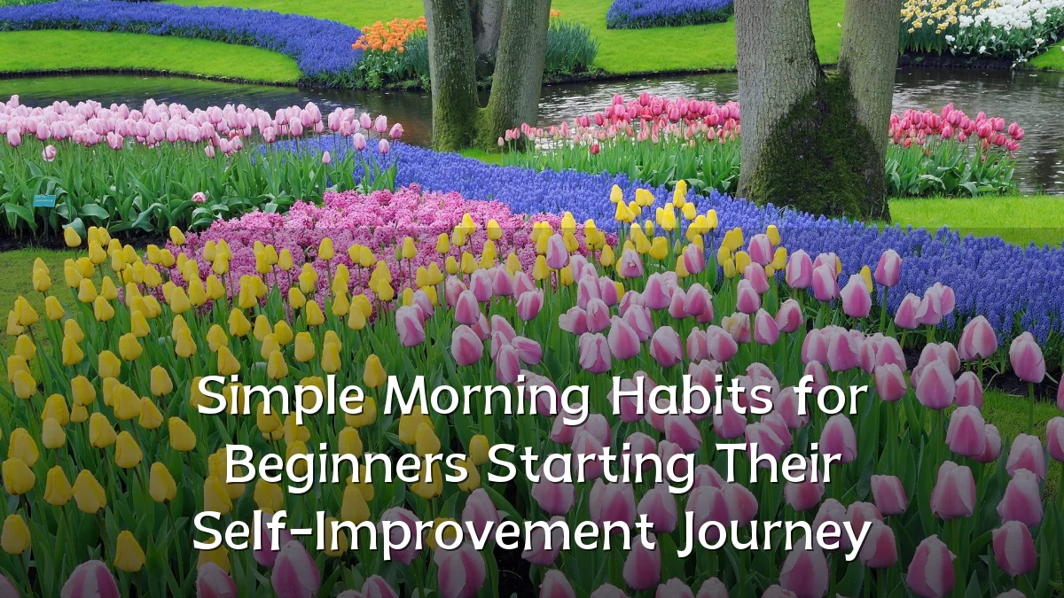 Simple Morning Habits for Beginners Starting Their Self-Improvement Journey